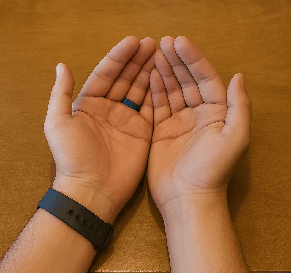 Hands representing Matt's Magic Hands Massage